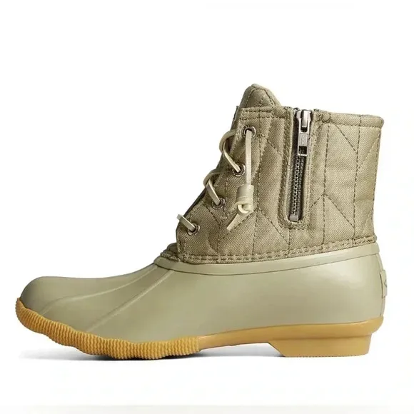 Sperry Saltwater Duck Boot Sage Green