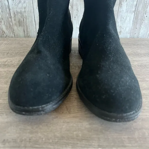 Sperry Women's Black Suede Ankle Boots 9