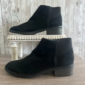 Sperry Women's Black Suede Ankle Boots 9