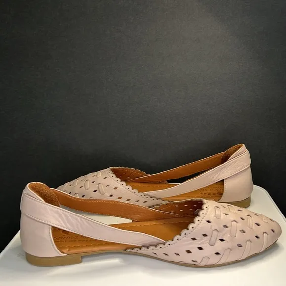 Spring Step - Delorse Slip-on D'orsay Flat Shoes Women Size EU 40/US 9