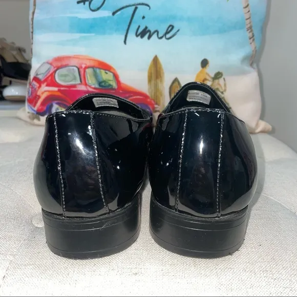 Stacy Adams 21113-004 Black Patent Leather Loafer Shoes Size 11M