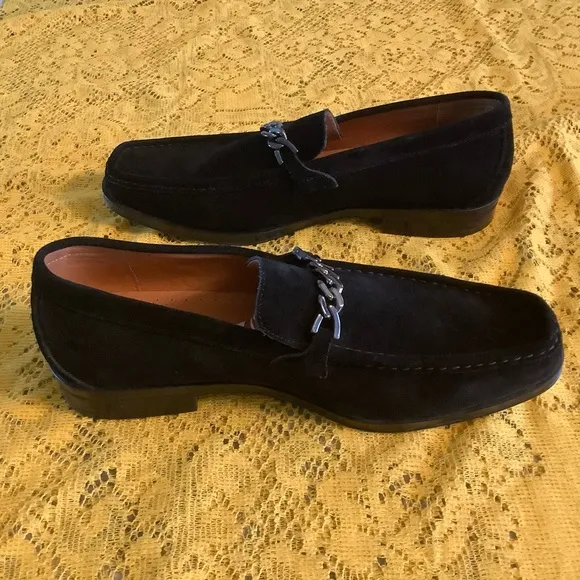 Stacy Adams leather shoes memory foam size 9.5M
