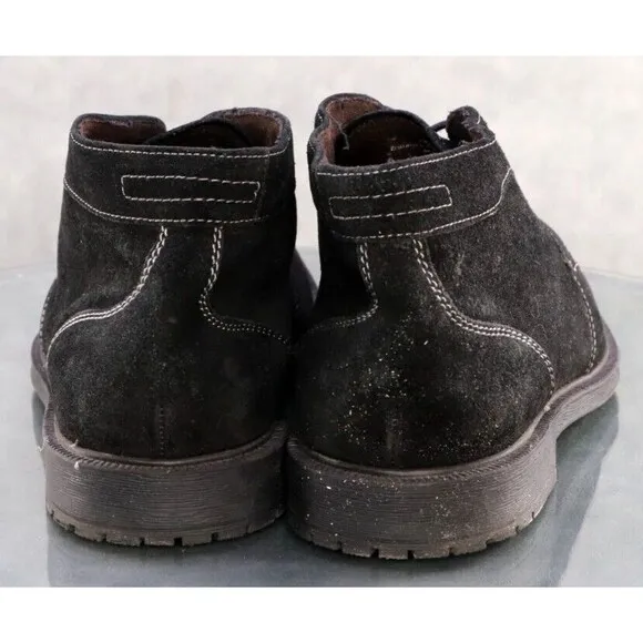 Stacy Adams Men's Chukka Boots Size 10 Suede Black
