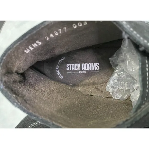 Stacy Adams Men's Chukka Boots Size 10 Suede Black