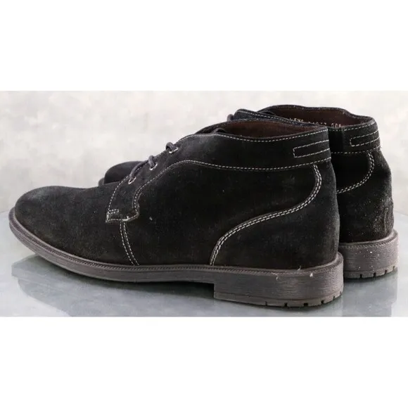 Stacy Adams Men's Chukka Boots Size 10 Suede Black