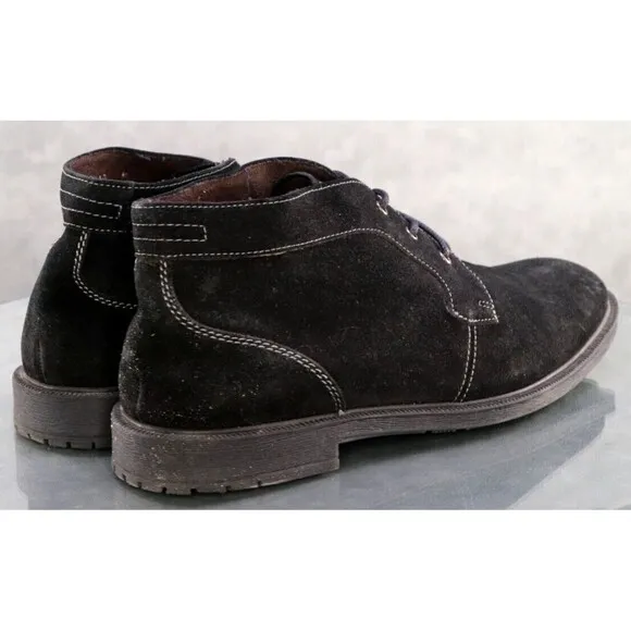 Stacy Adams Men's Chukka Boots Size 10 Suede Black