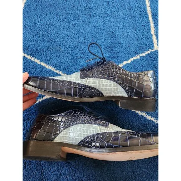 Stacy Adams Men's Gallinari Wingtip Oxford Shoes -8.5