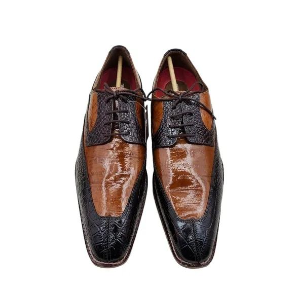 Stacy Adams Men's TRUBIANO Moc Toe Oxford Shoes - 11.5