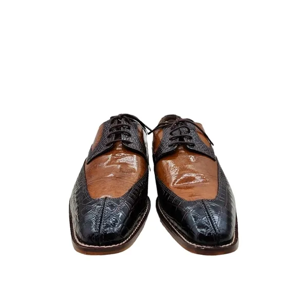 Stacy Adams Men's TRUBIANO Moc Toe Oxford Shoes - 11.5