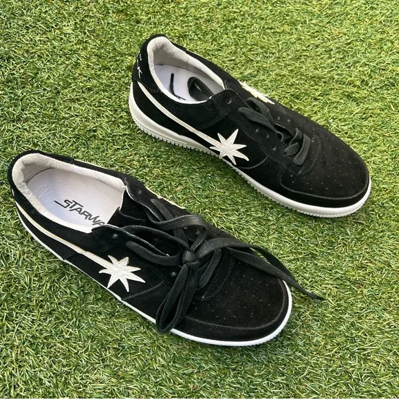Starwalk Black Suede Sneakers