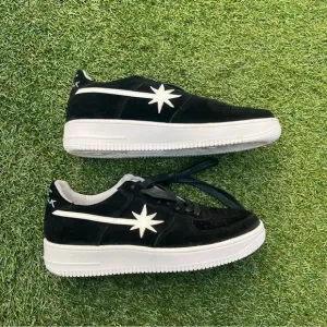 Starwalk Black Suede Sneakers