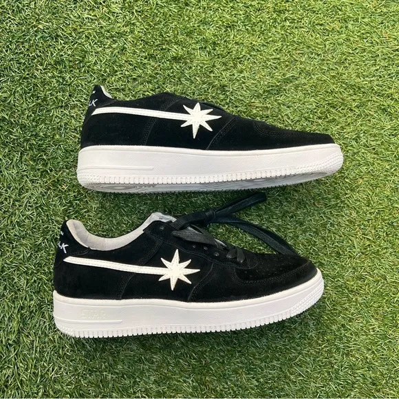 Starwalk Black Suede Sneakers
