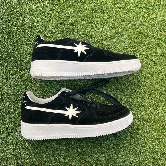 Starwalk Black Suede Sneakers