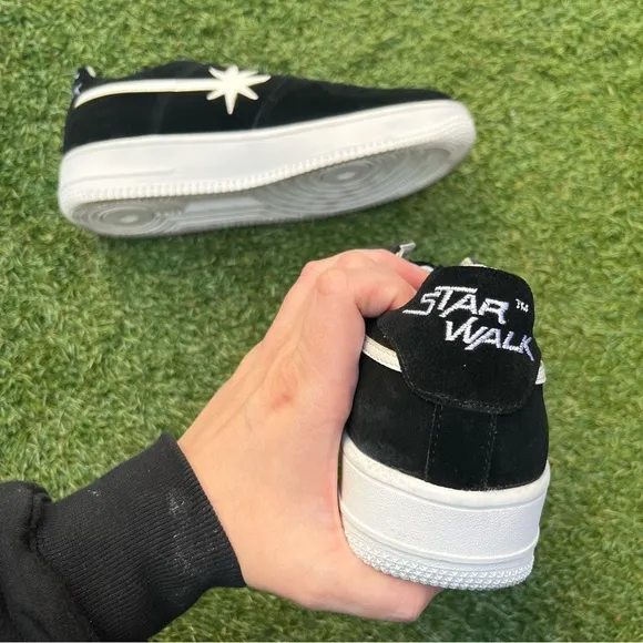Starwalk Black Suede Sneakers