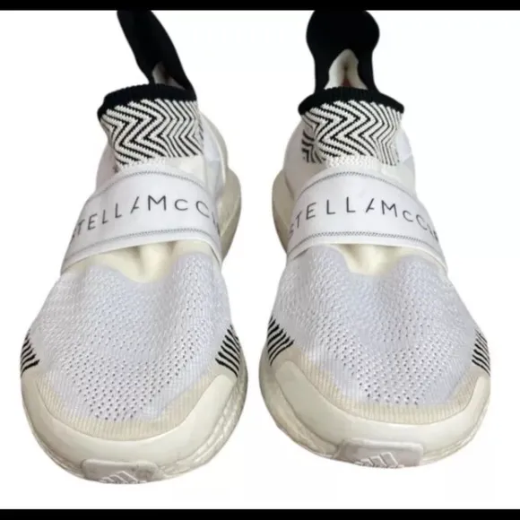 Stella McCartney X adidas Ultra Boost 3D White Sneakers Size 9.5