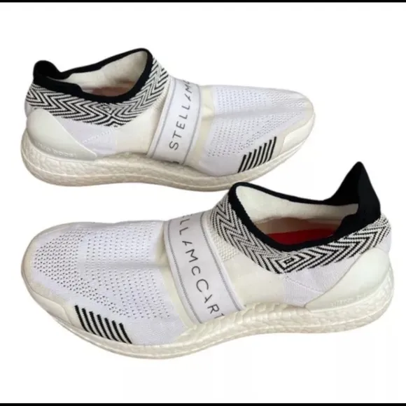 Stella McCartney X adidas Ultra Boost 3D White Sneakers Size 9.5