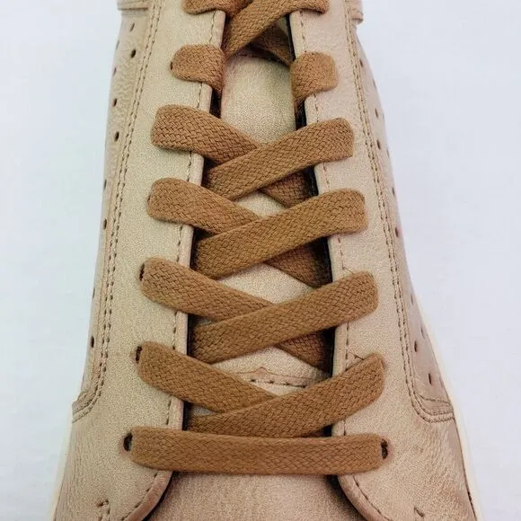 Steve Madden Branlin Mens Size 8 Navy Tan Fashion Low Sneakers Shoes