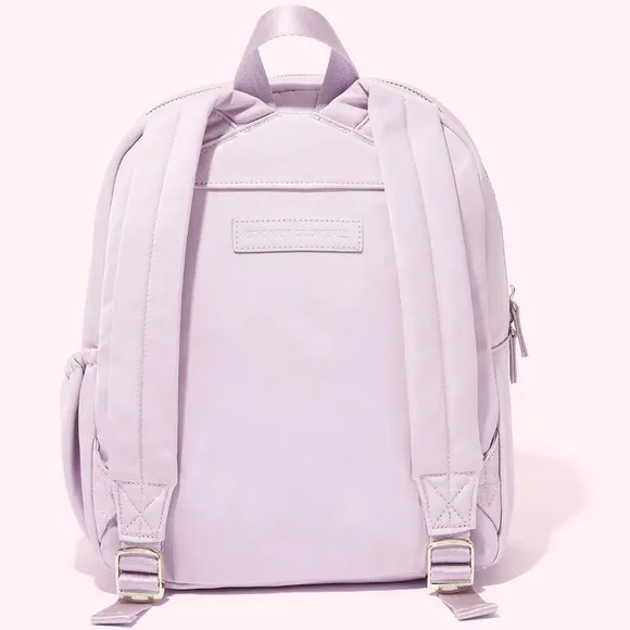 Stoney Clover Lane Classic Nylon Mini Backpack: Lilac