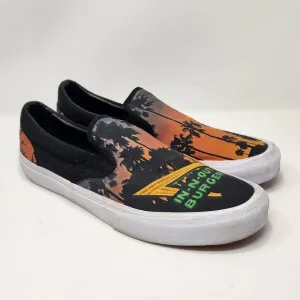 Straye Men In N Out Burger California Dreaming Slip On Sneakers Size 13 Canvas
