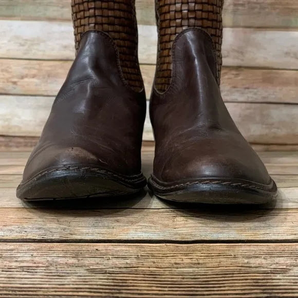 Stuart Weitzman Brown Leather Boots