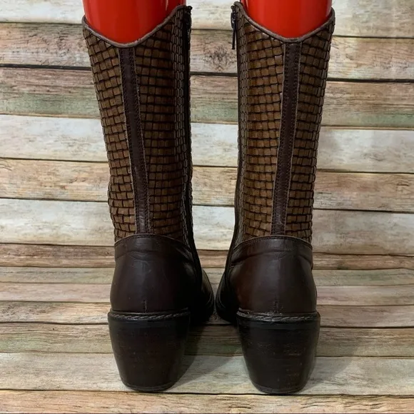 Stuart Weitzman Brown Leather Boots