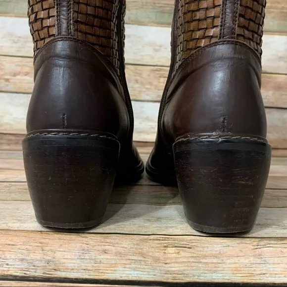 Stuart Weitzman Brown Leather Boots