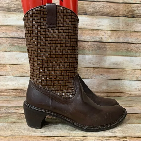 Stuart Weitzman Brown Leather Boots