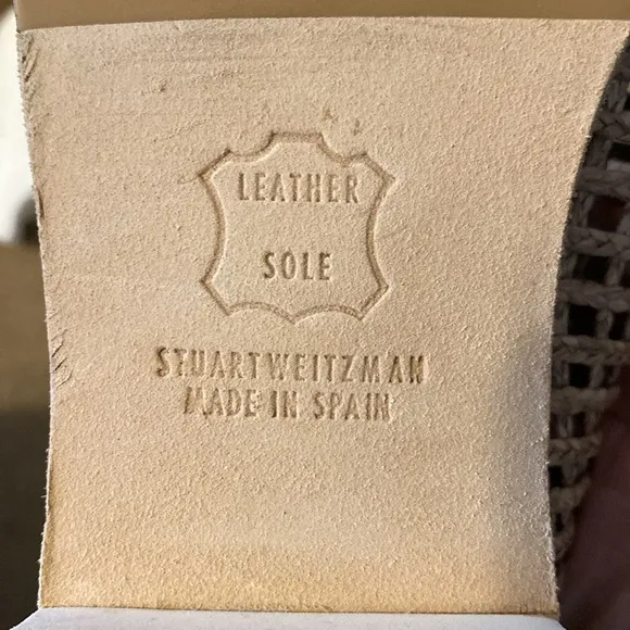 Stuart Weitzman Jazzygirl Twine Oxford Shoes - Size 9