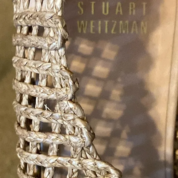Stuart Weitzman Jazzygirl Twine Oxford Shoes - Size 9