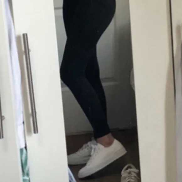 Stuart Weitzman White Canvas Classic Sneakers with Logo