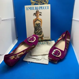 Stunning Emilio Pucci driving shoes