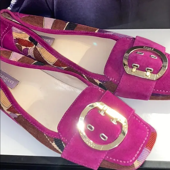 Stunning Emilio Pucci driving shoes