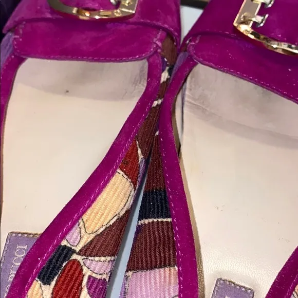 Stunning Emilio Pucci driving shoes
