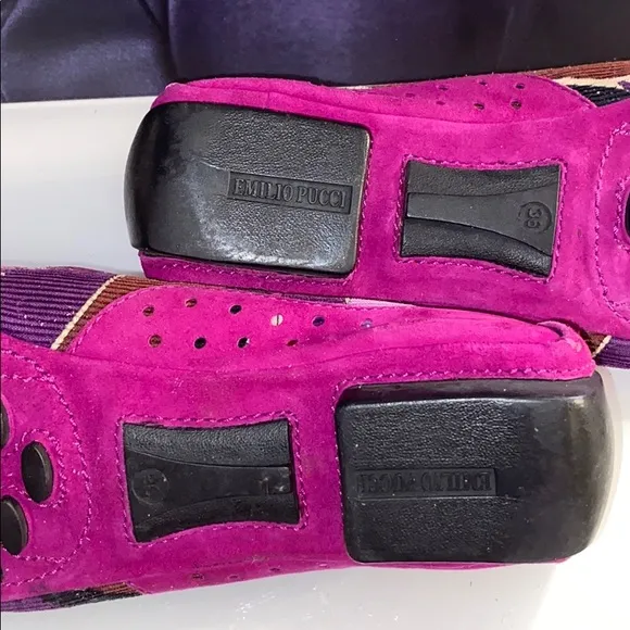Stunning Emilio Pucci driving shoes