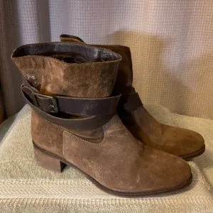 Suede Boots. Mid calf length. Super soft suede.