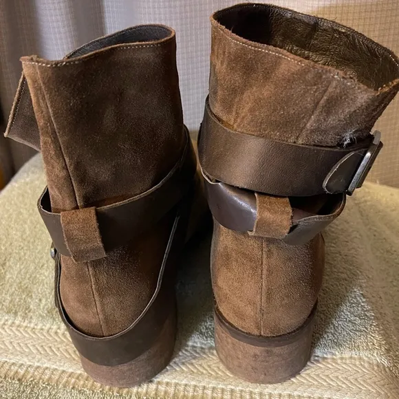Suede Boots. Mid calf length. Super soft suede.