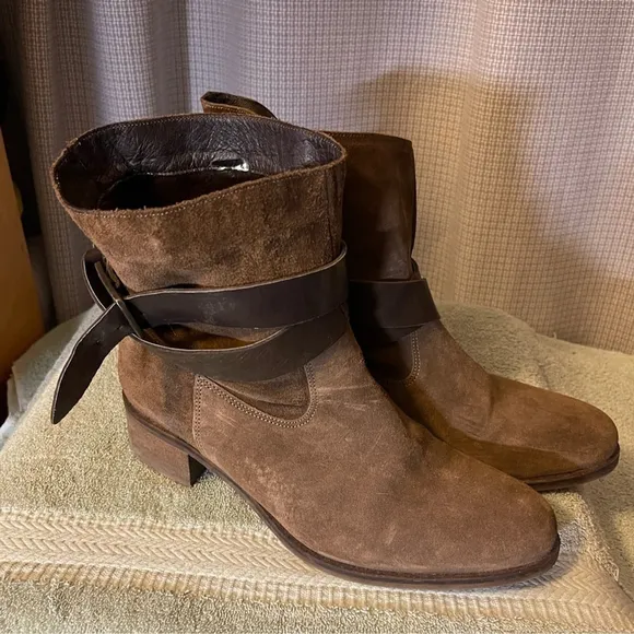 Suede Boots. Mid calf length. Super soft suede.