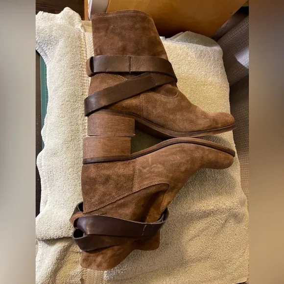 Suede Boots. Mid calf length. Super soft suede.