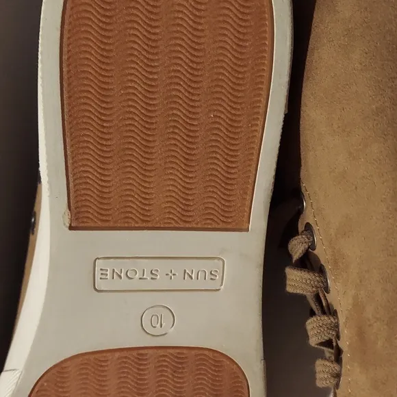 Sun   Stone Men S Nolan Mid-High Shoes - Tan - 100120878 (10) used once