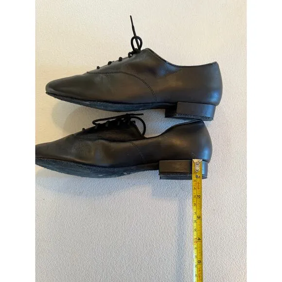 Supadance London England Club Mens Ballroom Shoe Sz UK 7.5 (8.5) Black Leather