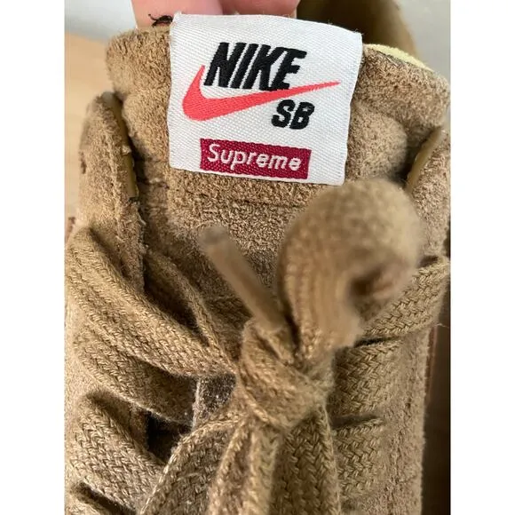 Supreme x Nike SB Blazer Low GT Size 8.5 Sneakers