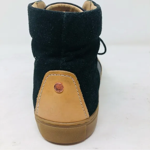 T C G Porter Leather High Top Sneakers