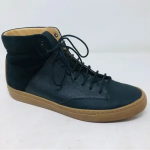 T C G Porter Leather High Top Sneakers