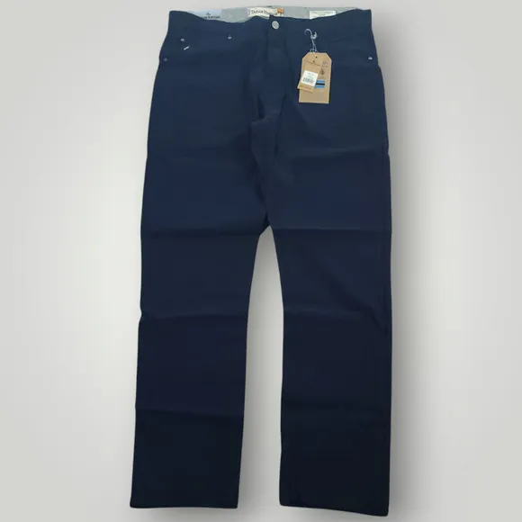 Tailor Vintage Pants 36x30 Mens Canaan Slim Fit Performance Casual Stretch Navy