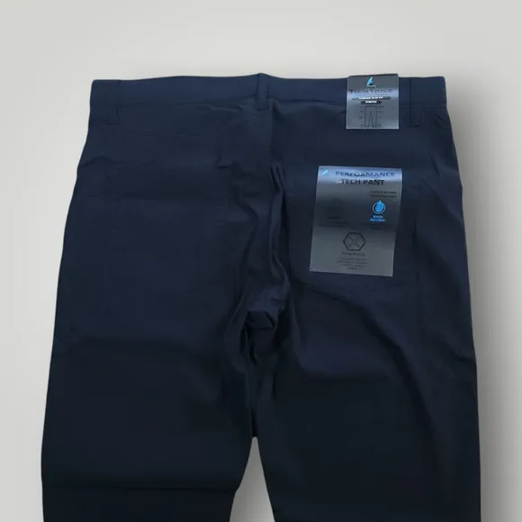 Tailor Vintage Pants 36x30 Mens Canaan Slim Fit Performance Casual Stretch Navy