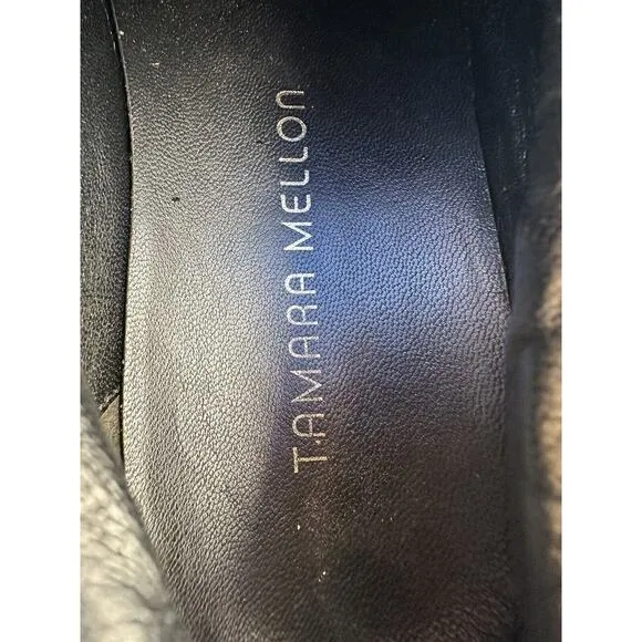 Tamara Mellon Suede Black Sneakers Women’s EU Size 38