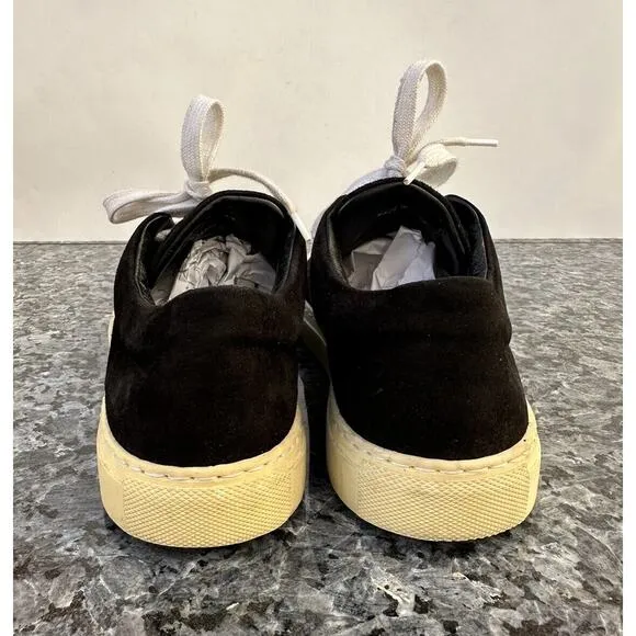 Tamara Mellon Suede Black Sneakers Women’s EU Size 38