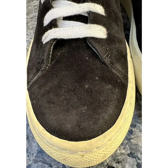 Tamara Mellon Suede Black Sneakers Women’s EU Size 38