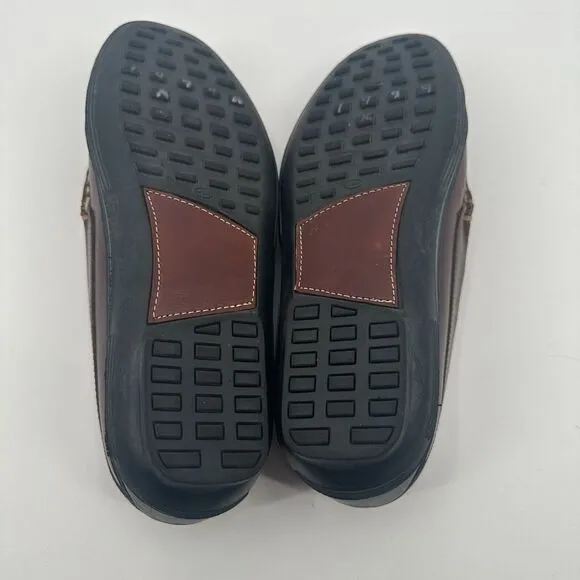 TB Phelps Bit Driver Briar Shoes Men US 8.5M Brown Leather The Prep Classic 2018