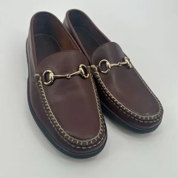 TB Phelps Bit Driver Briar Shoes Men US 8.5M Brown Leather The Prep Classic 2018